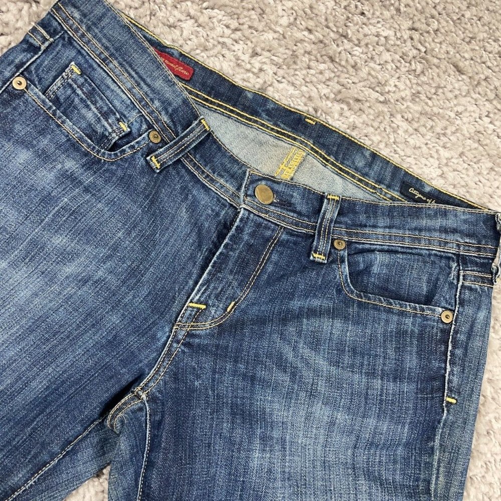 Citizens of Humanity Ingrid Jeans Women's Size 29 Low Waist Flare Stretch Denim